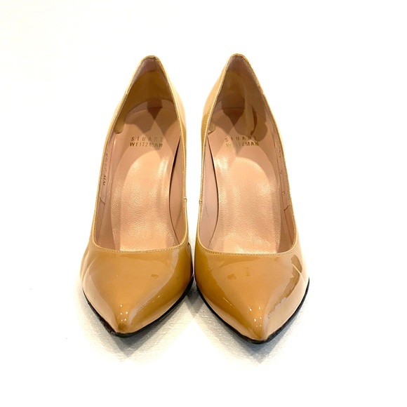Stuart Weitzman Tickleup Nude Degrade Pump. Worn once in original box. Size 5 - Picture 5 of 10